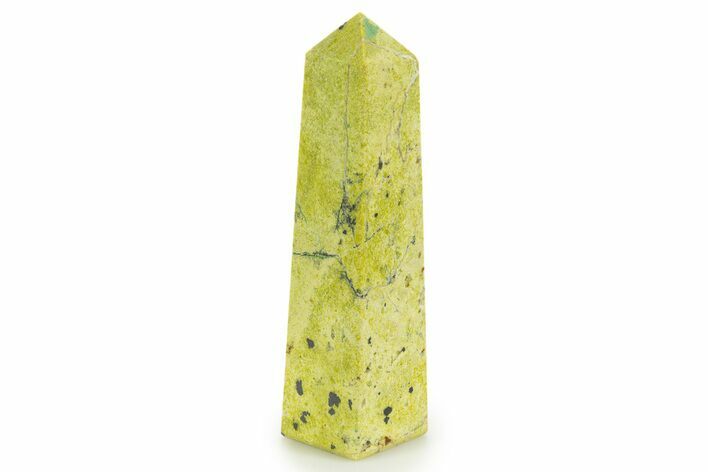 Polished Green Lizardite Tower #343101